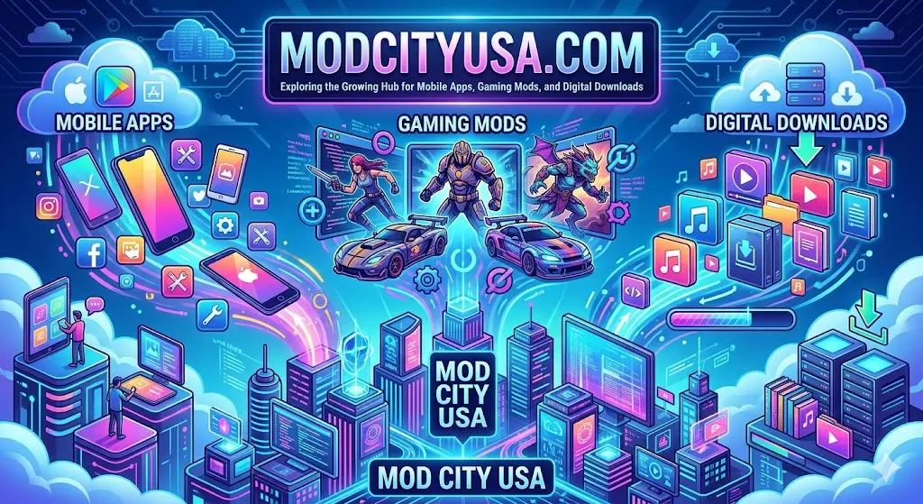 ModCityUSA com: Exploring the Growing Hub for Mobile Apps, Gaming Mods, and Digital Downloads ModCityUSA com: Exploring the Growing Hub for Mobile Apps, Gaming Mods, and Digital Downloads