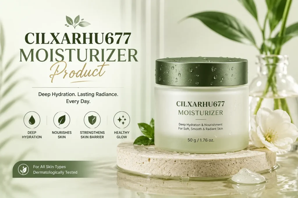 Cilxarhu677 Moisturizer Product: A Complete 2026 Guide to Ingredients, Benefits & Results