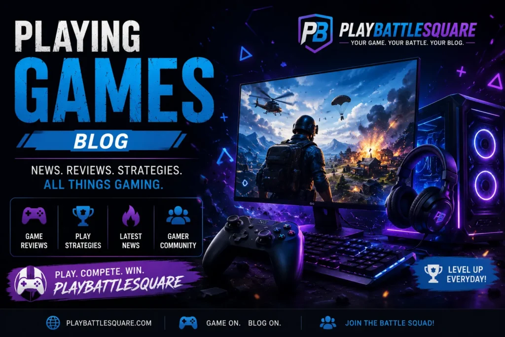 Playing Games Blog PlayBattleSquare: The Ultimate Guide to Online Gaming Trends, Strategy, and Community Growth in 2026