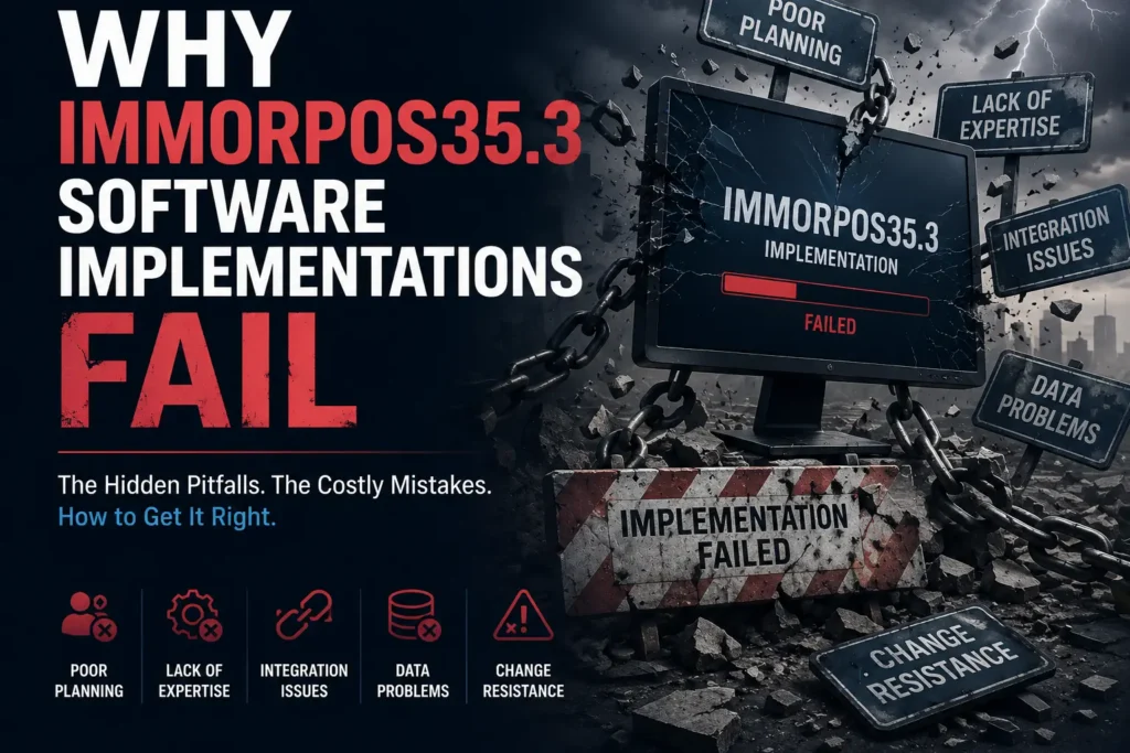 Why Immorpos35.3 Software Implementations Fail: Data-Driven Lessons from Failed Rollouts