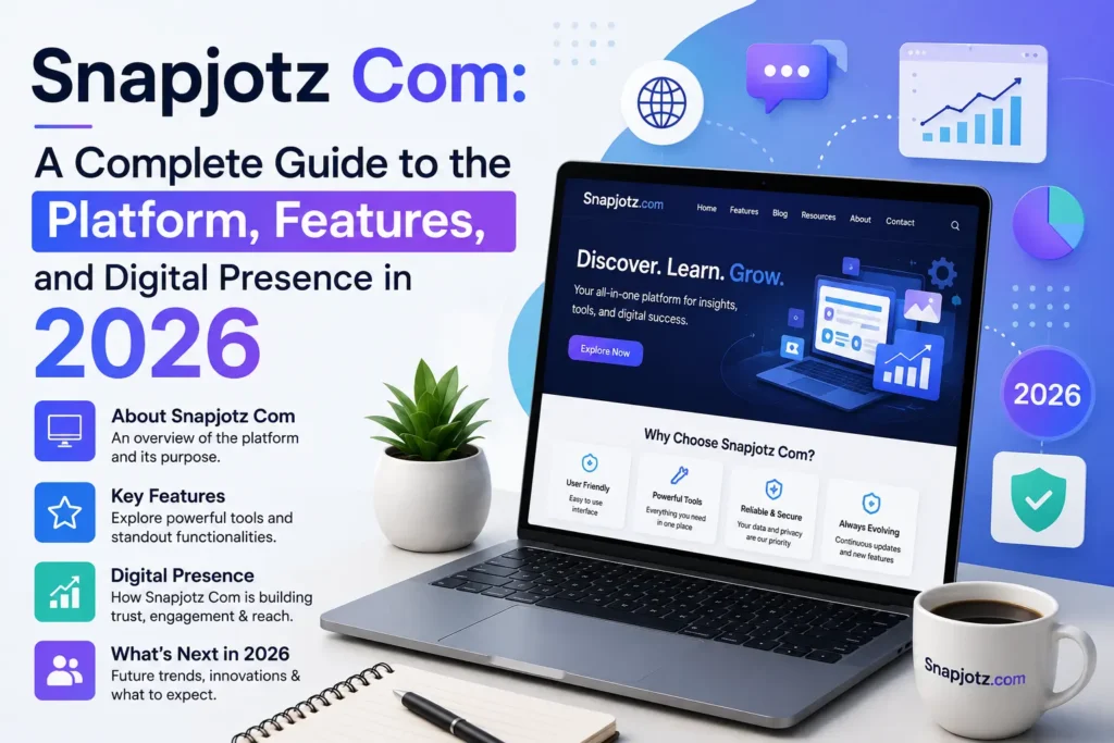 Snapjotz Com: A Complete Guide to the Platform, Features, and Digital Presence in 2026