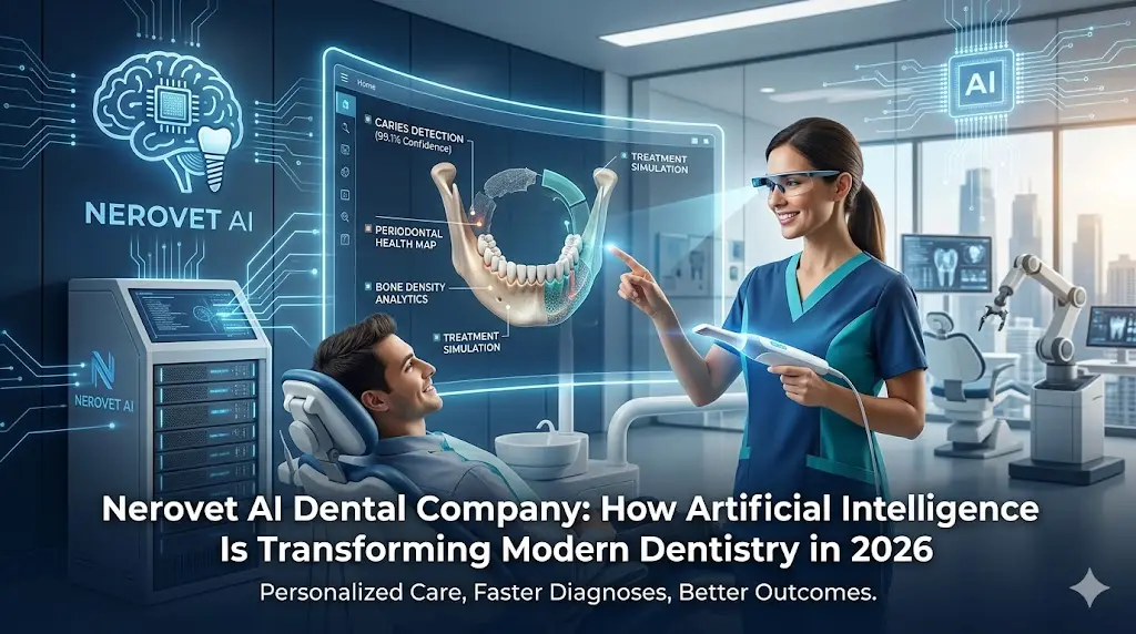 Nerovet AI Dental Company: How Artificial Intelligence Is Transforming Modern Dentistry in 2026 Nerovet AI Dental Company: How Artificial Intelligence Is Transforming Modern Dentistry in 2026