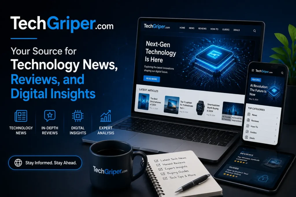 TechGriper com: Your Source for Technology News, Reviews, and Digital Insights TechGriper com: Your Source for Technology News, Reviews, and Digital Insights