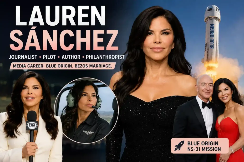 Lauren Sánchez: Biography, Career, Jeff Bezos Marriage, and Blue Origin Journey lauren sánchez image