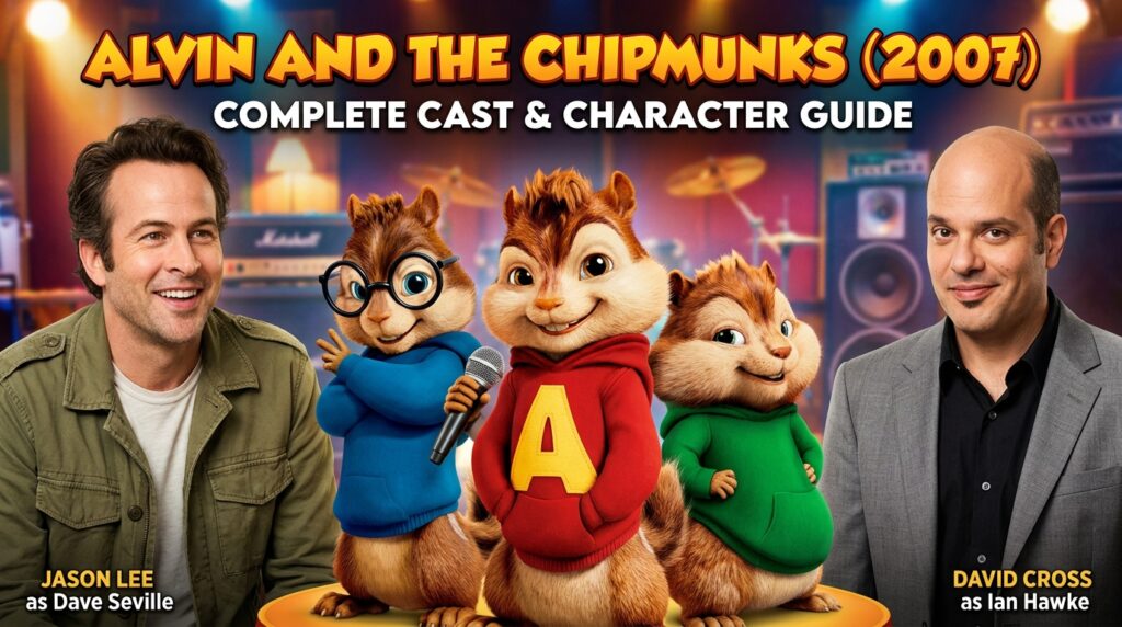 Alvin and the Chipmunks 2007 Cast: Every Actor and Character Alvin and the Chipmunks 2007 Cast: Every Actor and Character