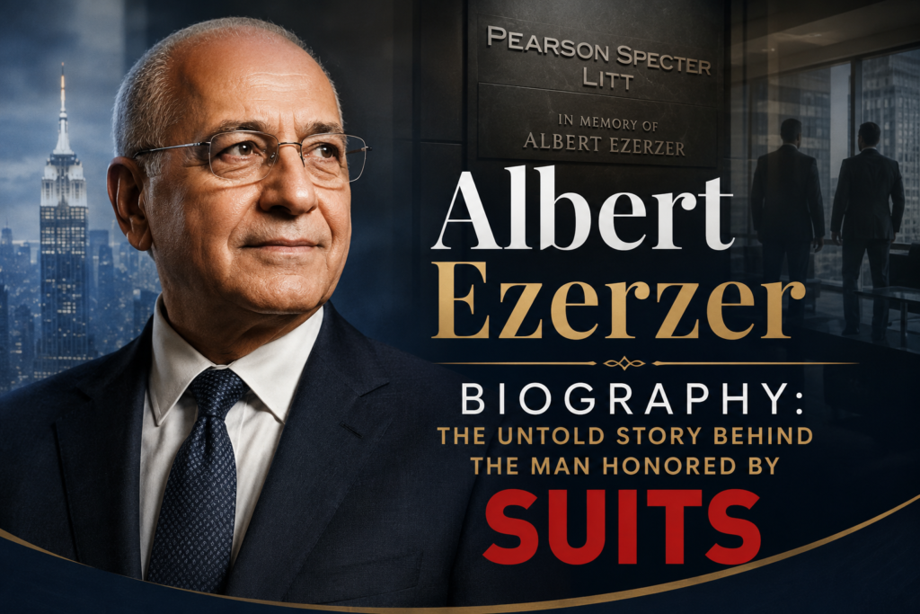 Albert Ezerzer Biography: The Untold Story Behind the Man Honored by Suits Albert Ezerzer Biography: The Untold Story Behind the Man Honored by Suits