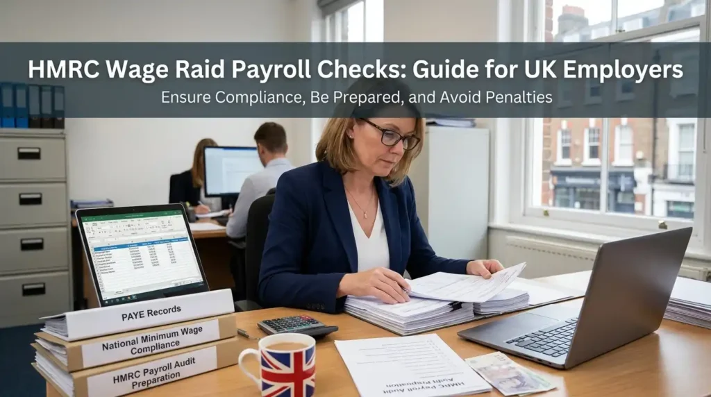 HMRC Wage Raid Payroll Checks: Guide for UK Employers HMRC Wage Raid Payroll Checks: Guide for UK Employers