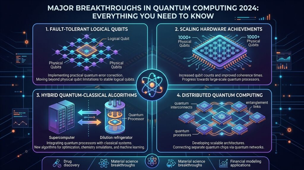 Latest Breakthroughs in Quantum Computing 2024: Everything You Need to Know Latest Breakthroughs in Quantum Computing 2024: Everything You Need to Know