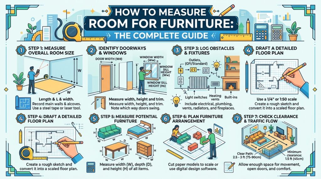 How to Measure Room for Furniture: The Complete Guide How to Measure Room for Furniture: The Complete Guide