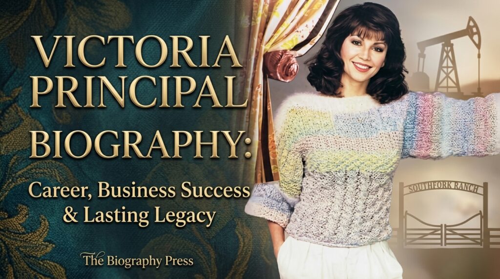 Victoria Principal Biography: Career, Business Success & Lasting Legacy