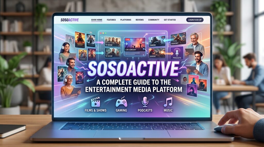 Sosoactive: A Complete Guide to the Entertainment Media Platform Sosoactive: A Complete Guide to the Entertainment Media Platform