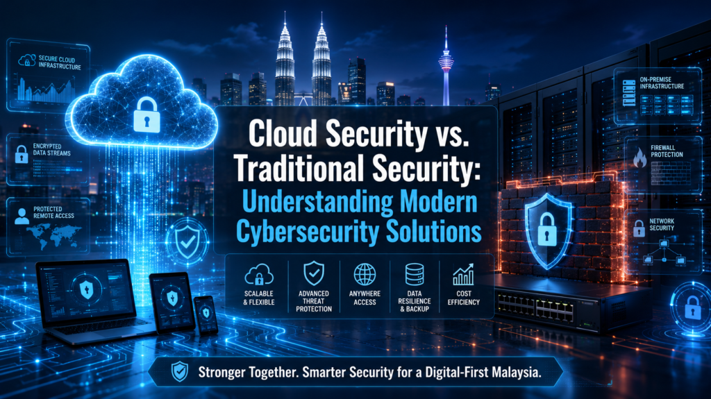 Cloud Security vs. Traditional Security: Understanding Modern Cybersecurity Solutions