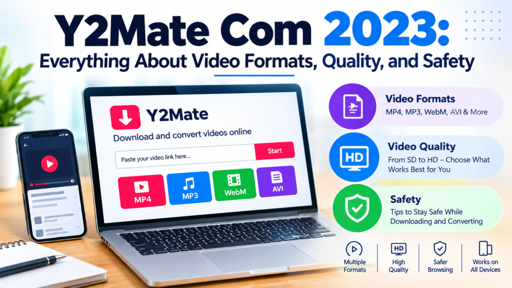 Y2Mate Com 2023: Everything About Video Formats, Quality, and Safety